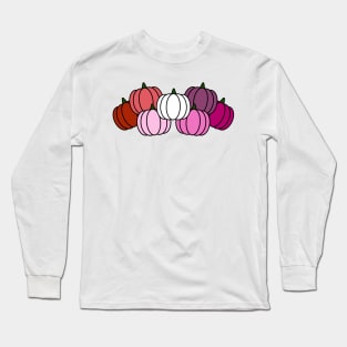 Pride Pumpkins Lesbian Long Sleeve T-Shirt